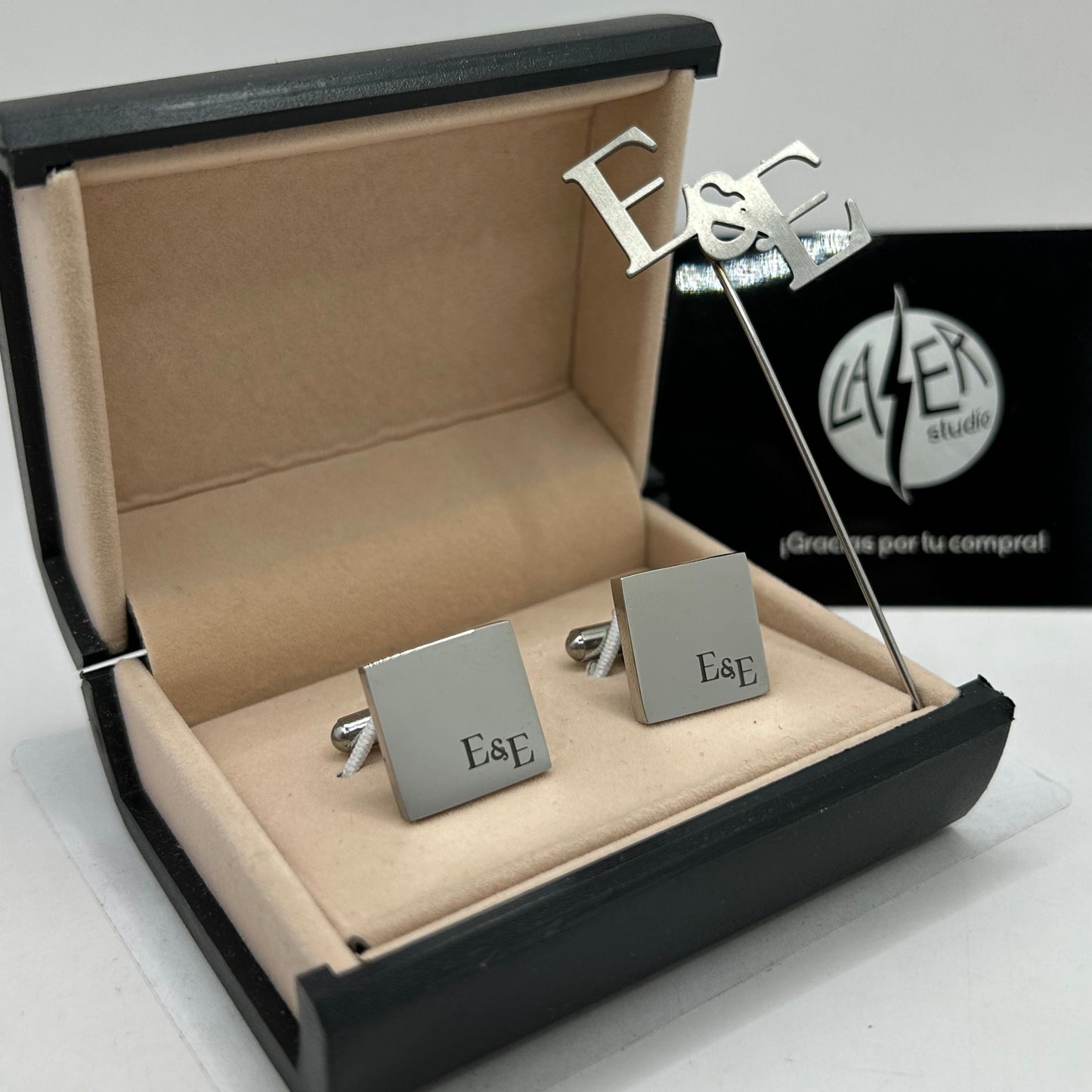 Mancuernillas personalizadas con Boutonnier