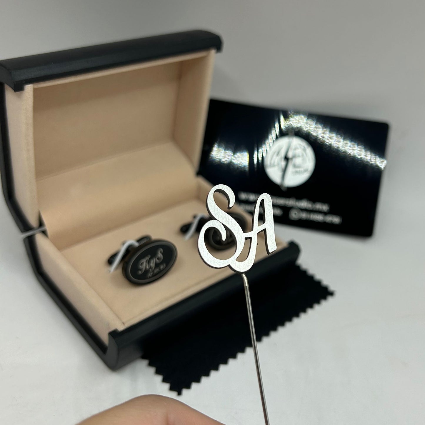 Mancuernillas personalizadas con Boutonnier