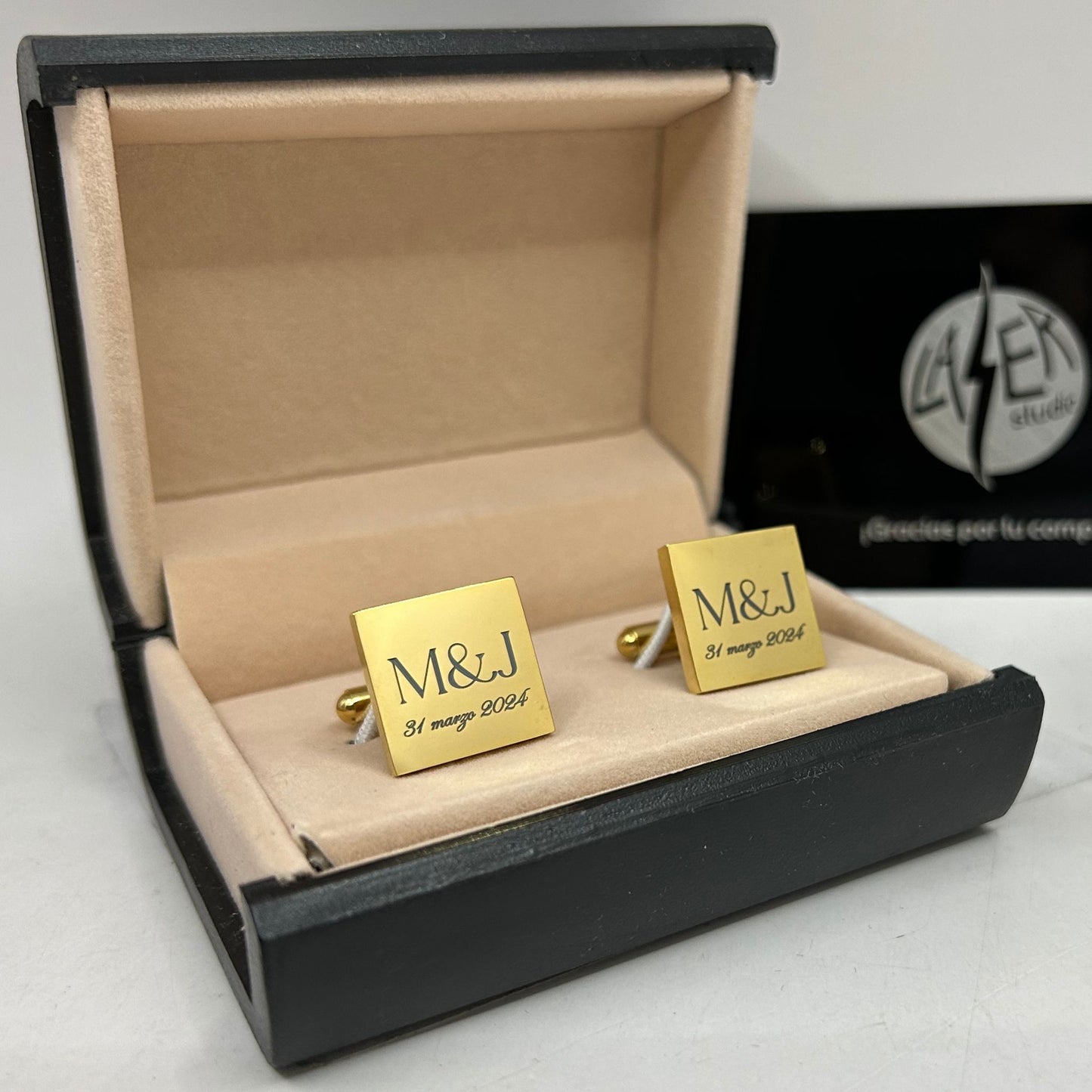 Mancuernillas personalizadas
