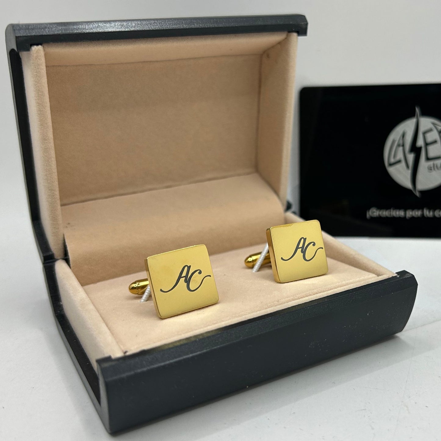 Mancuernillas personalizadas