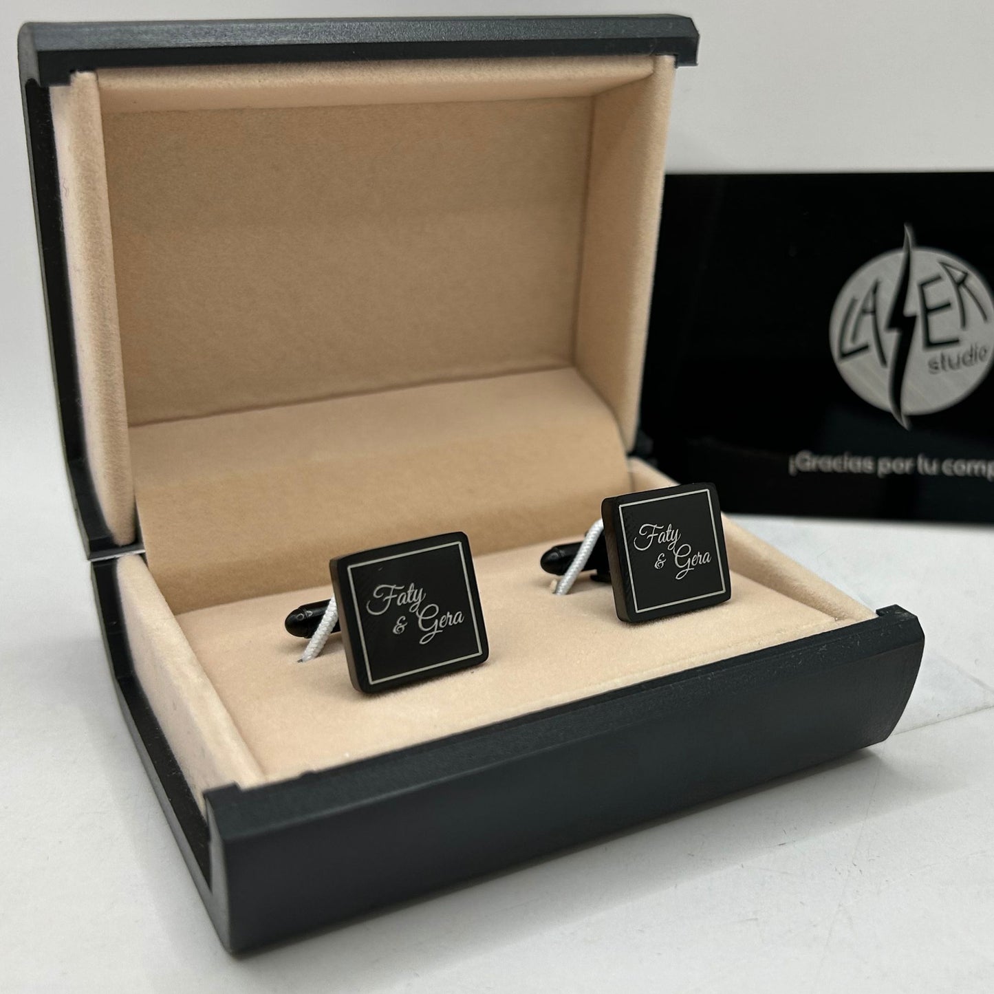 Mancuernillas personalizadas