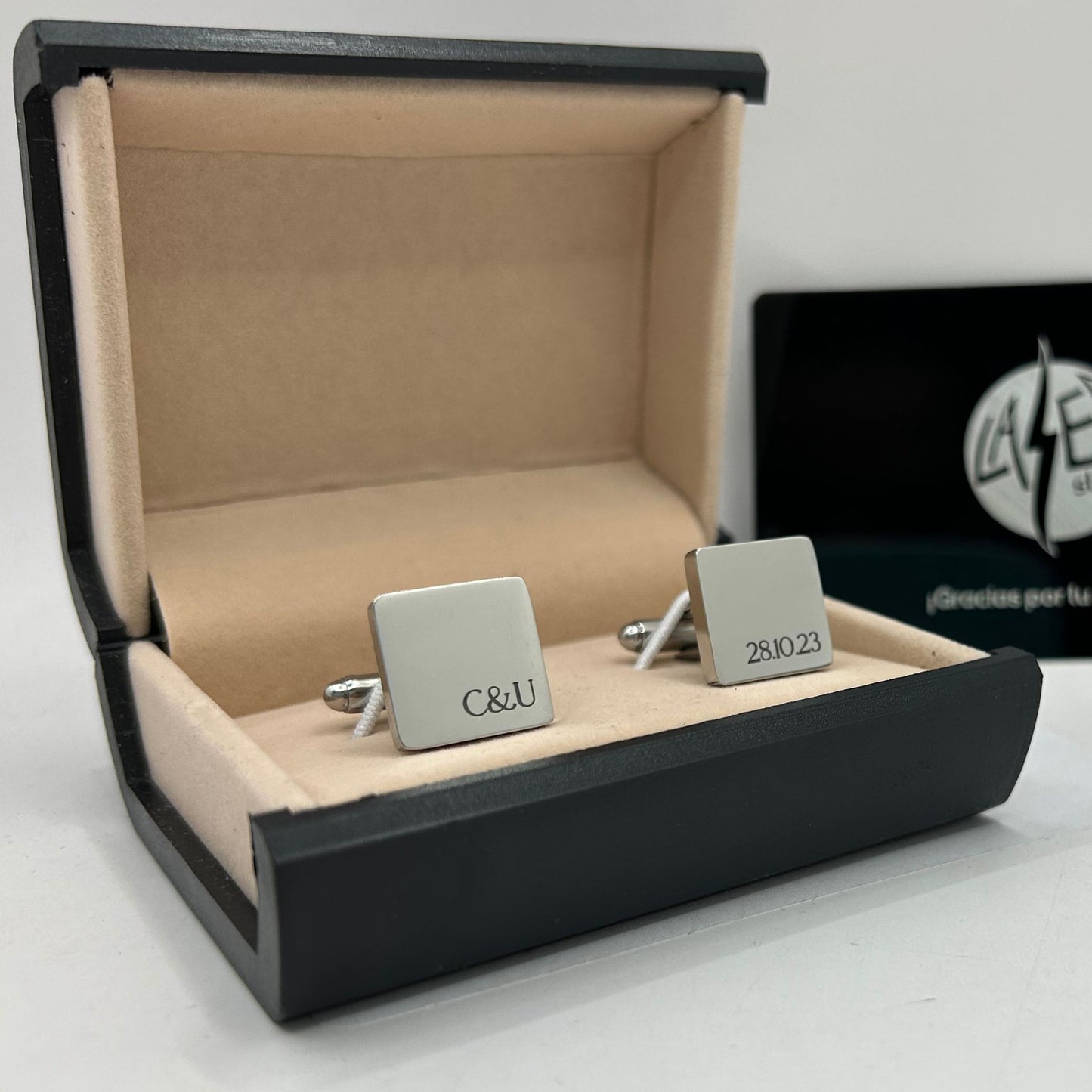 Mancuernillas personalizadas