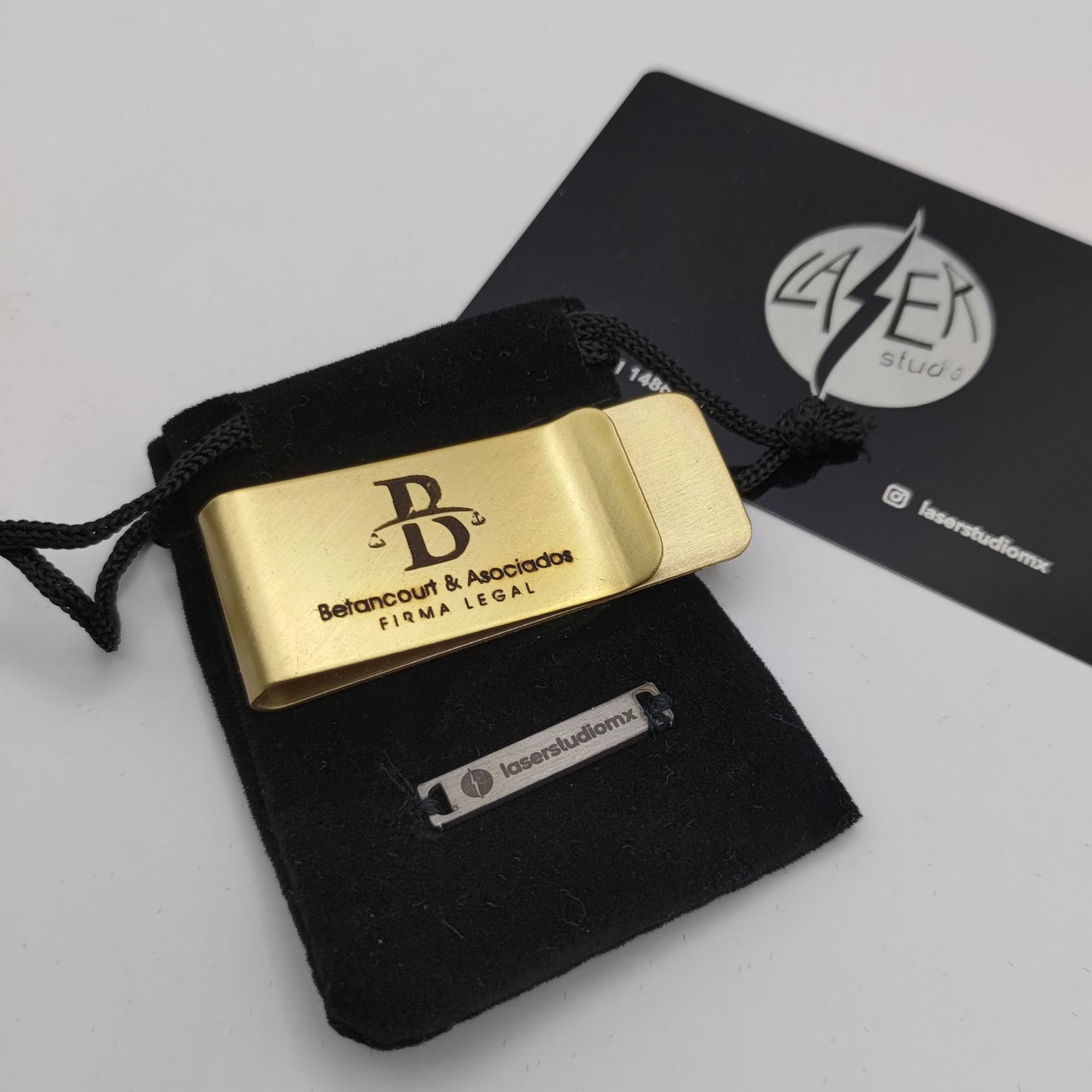 Clips para Billetes con Grabado Personalizado