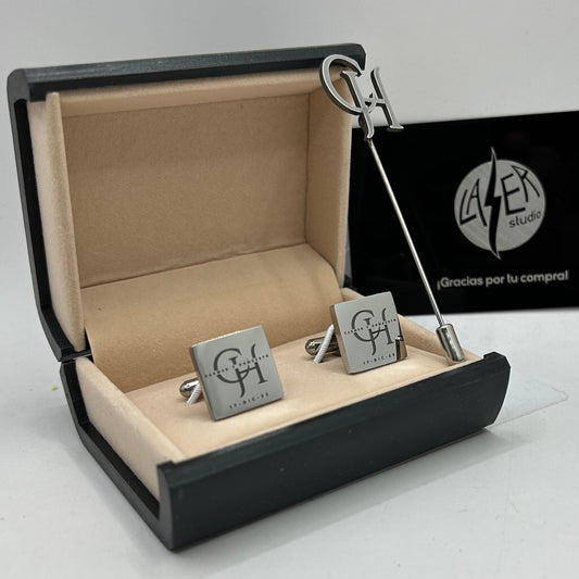 Mancuernillas personalizadas con Boutonnier