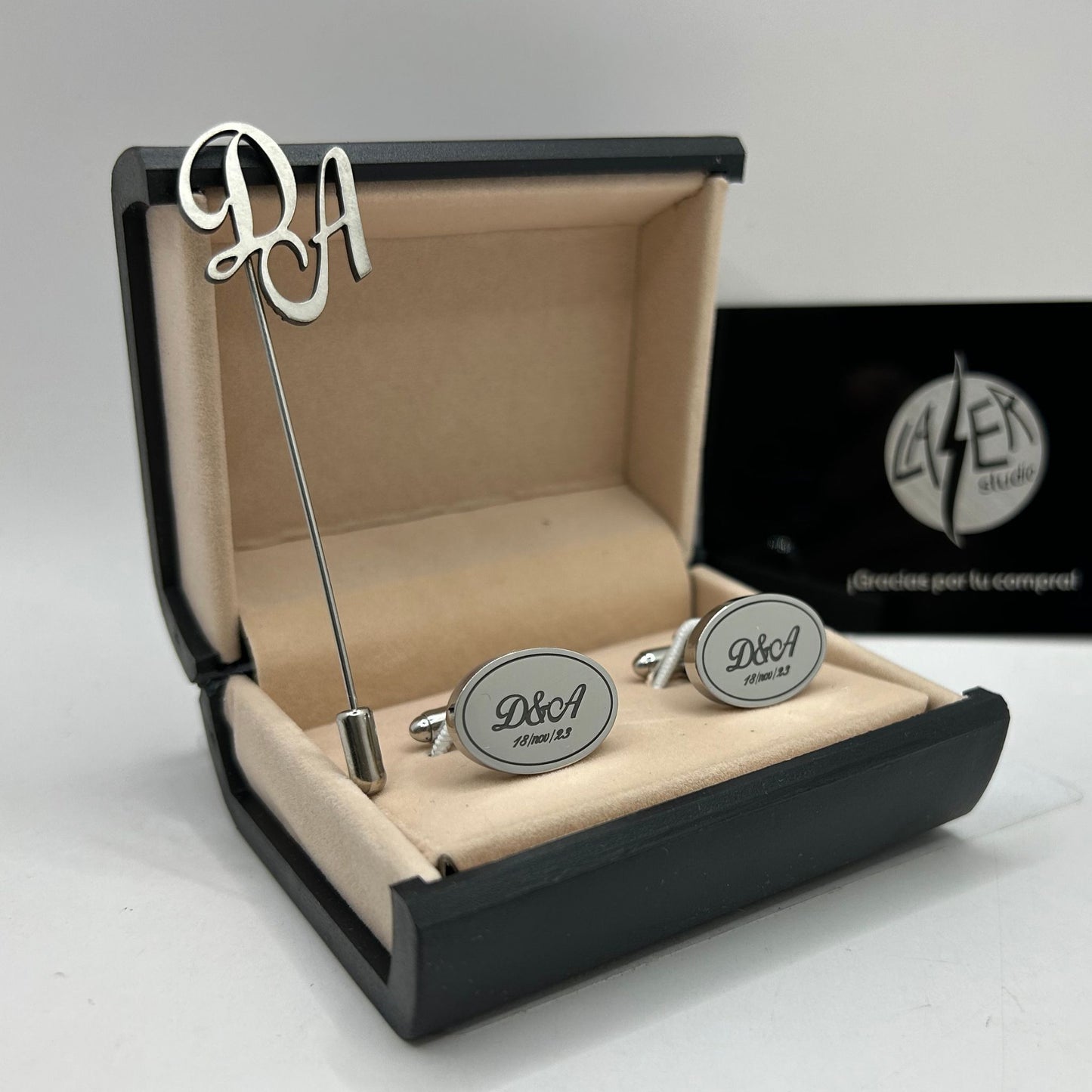 Mancuernillas personalizadas con Boutonnier