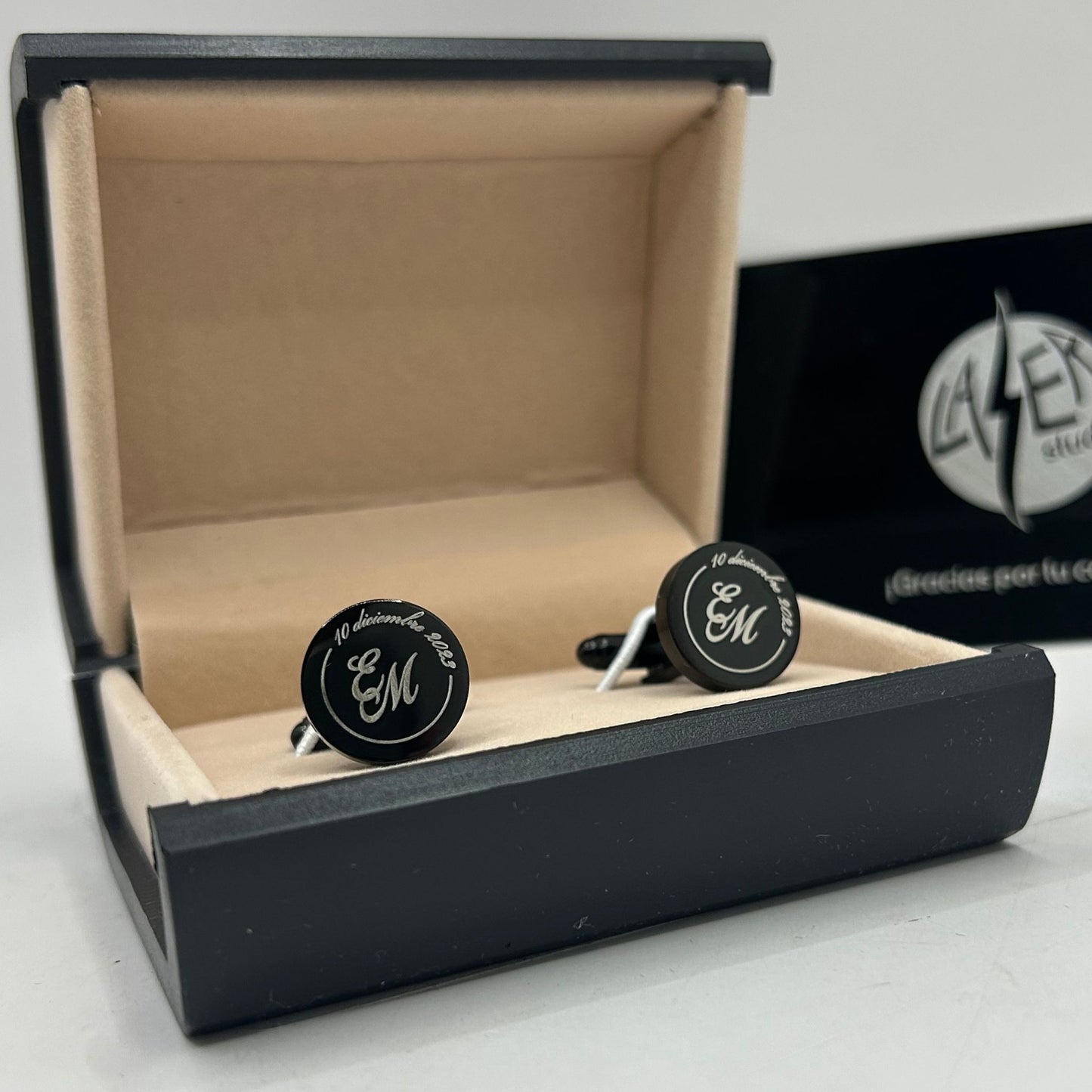 Mancuernillas personalizadas