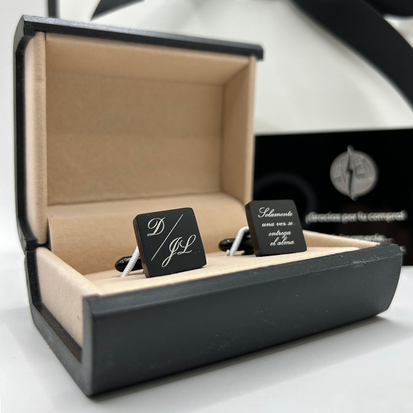 Mancuernillas personalizadas