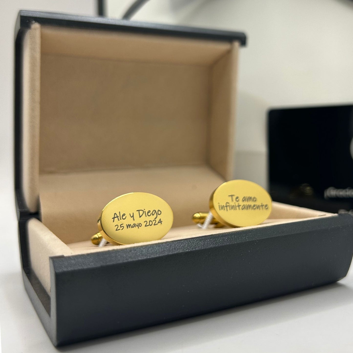 Mancuernillas personalizadas