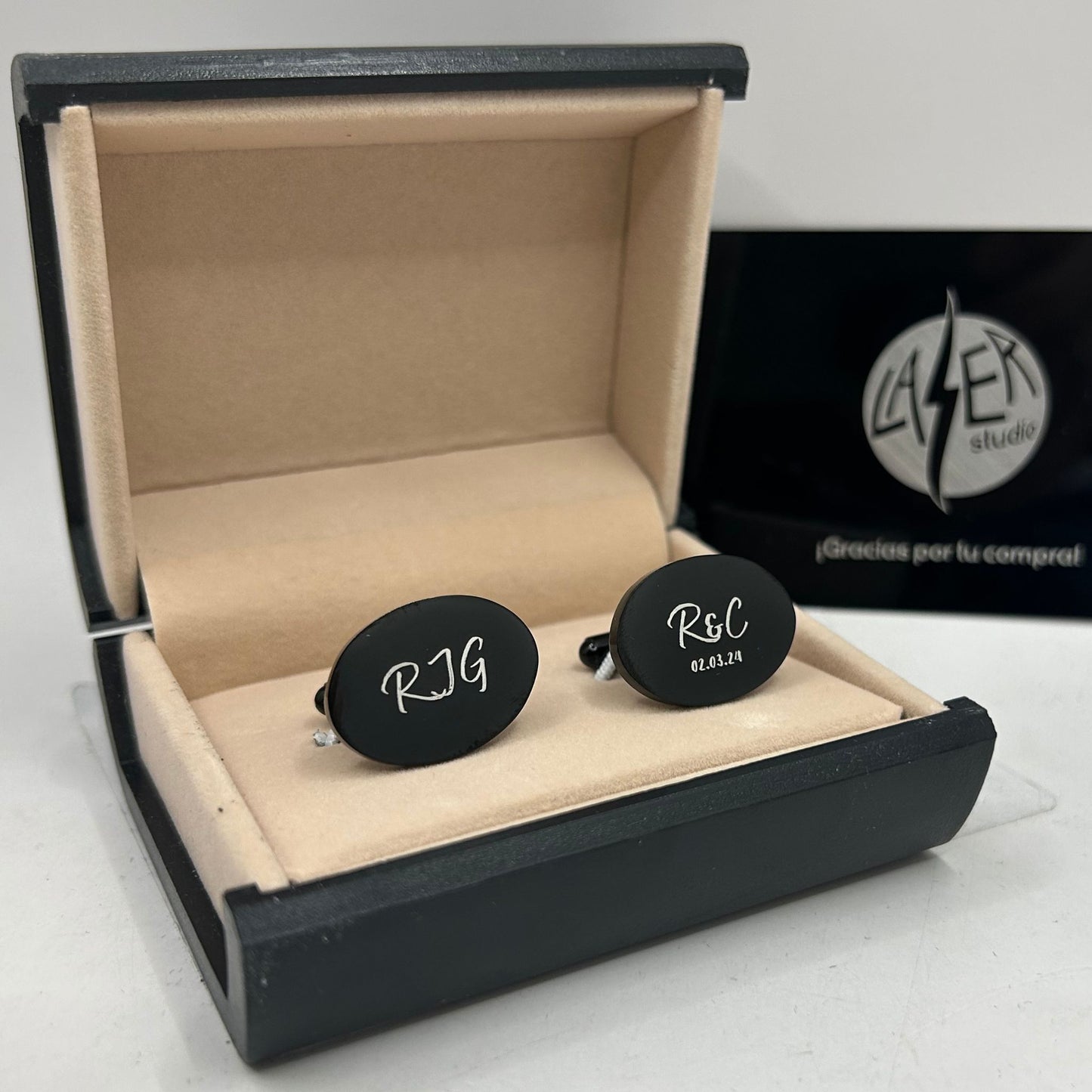 Mancuernillas personalizadas