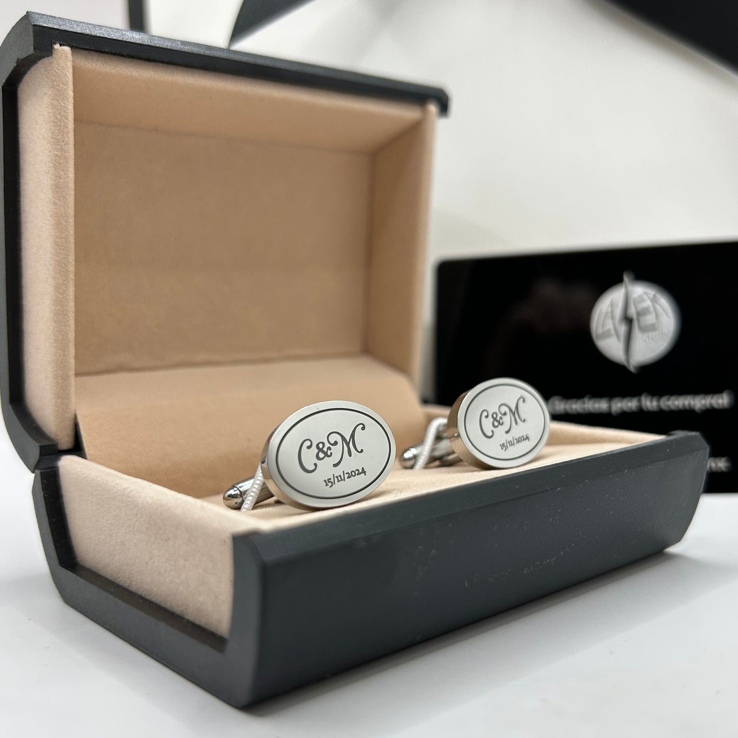 Mancuernillas personalizadas