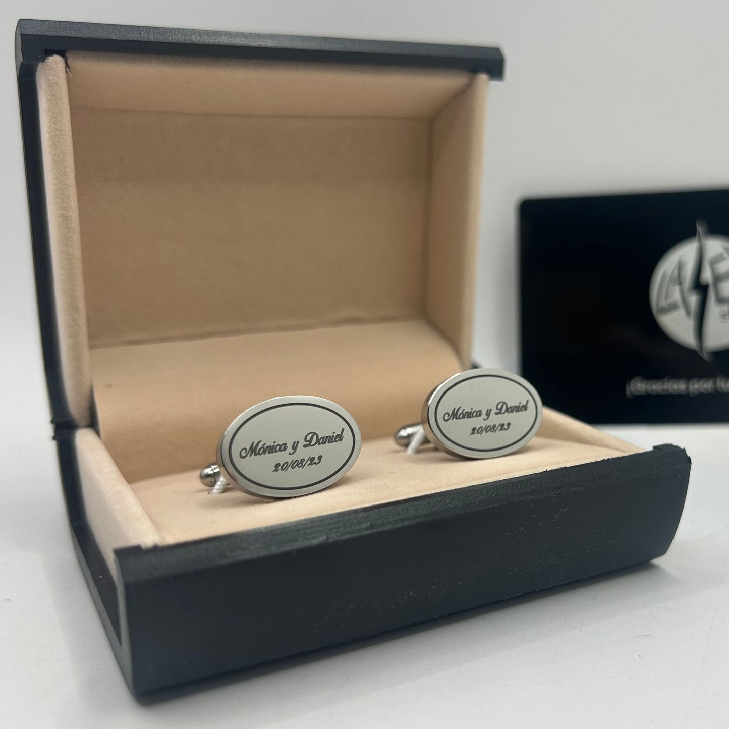Mancuernillas personalizadas