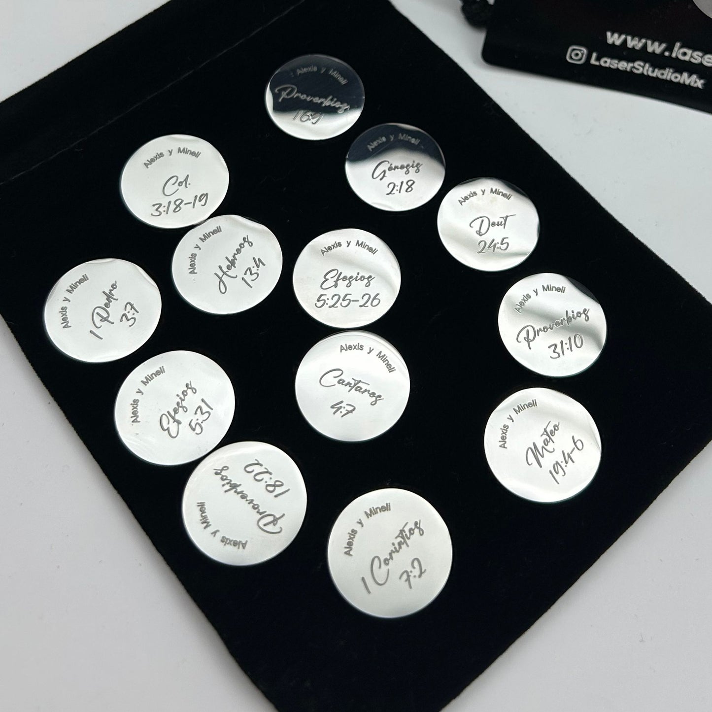 Arras Matrimoniales Personalizadas - Diseño Exclusivo para Tu Boda