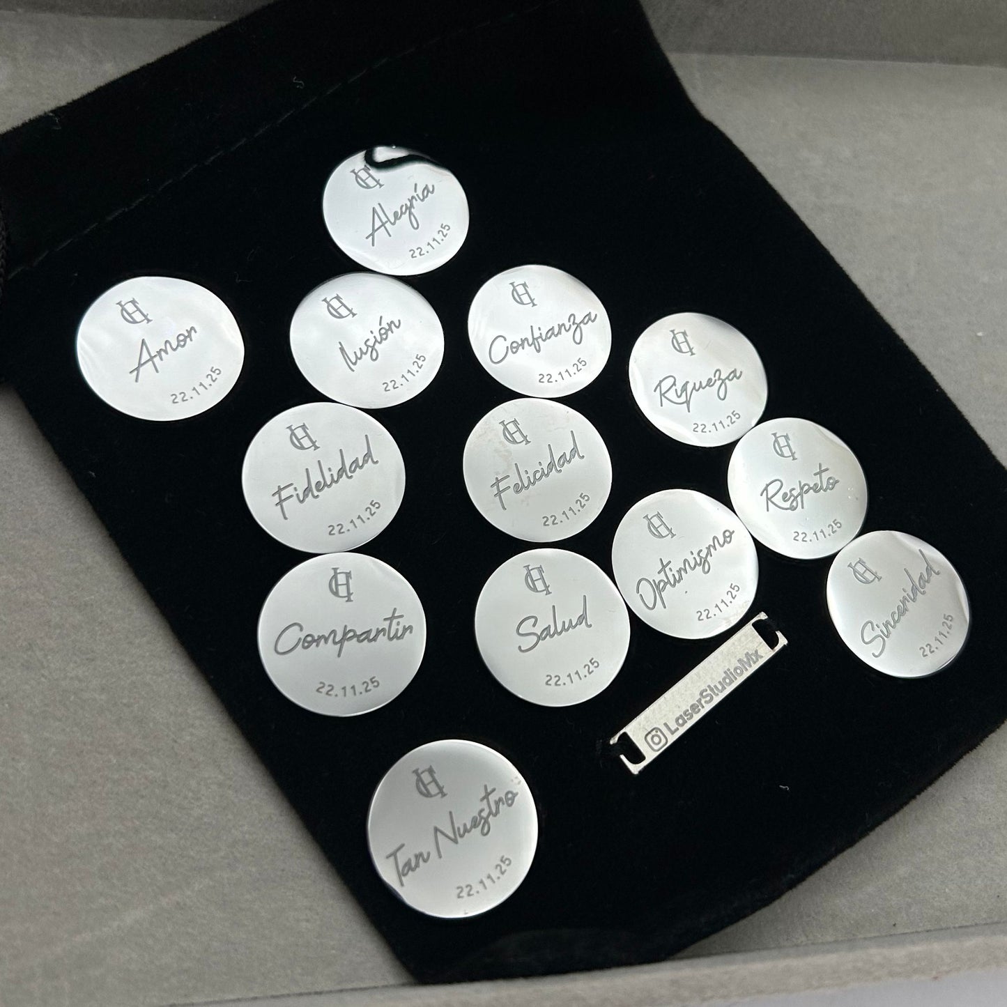 Arras Matrimoniales Personalizadas - Diseño Exclusivo para Tu Boda